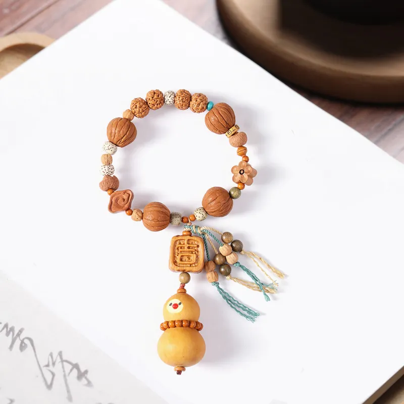 Jinghua Record Peach Pits Bracelets Unisex-7