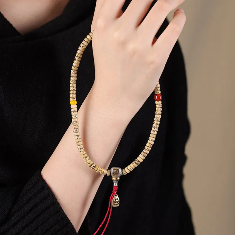 Jinghua Record Star Moon Bodhi Seeds Bracelets Unisex-7