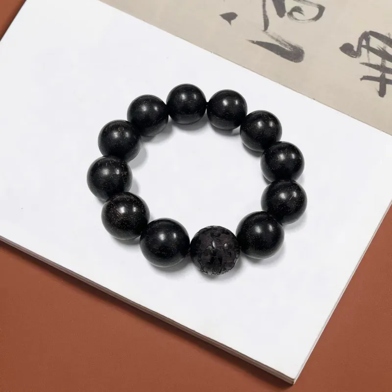 Jinghua Record Ebony Bracelets Unisex-2