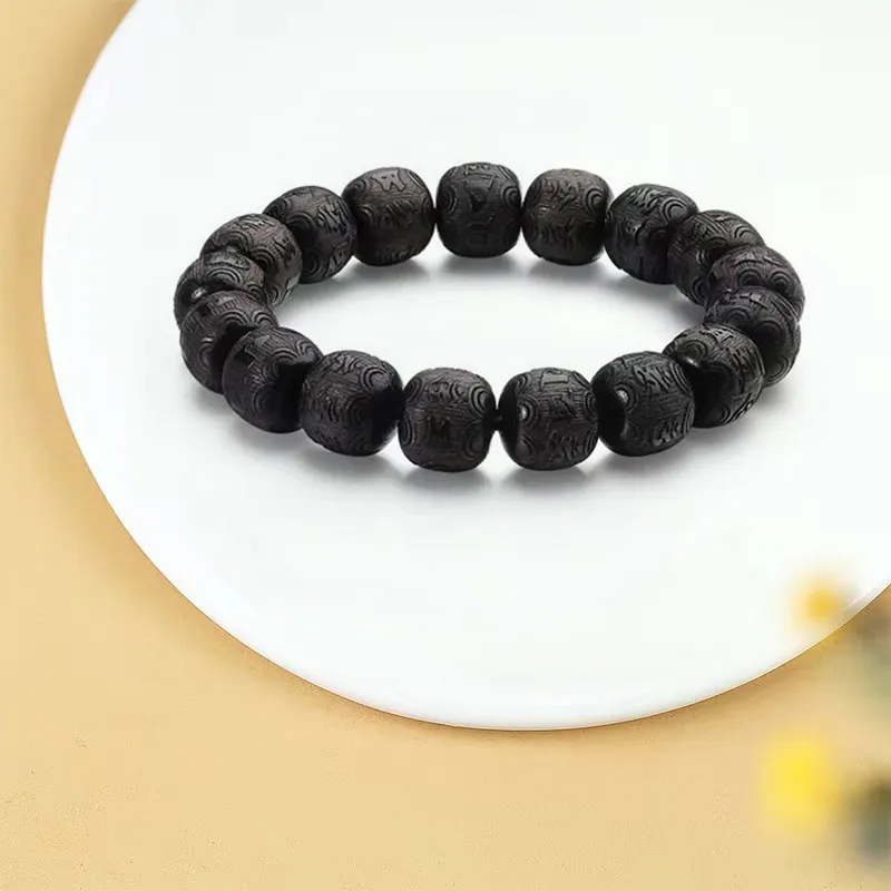 Jinghua Record Ebony Bracelets Unisex-5
