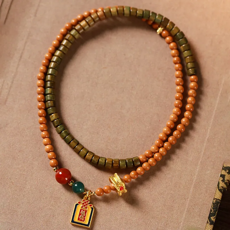 Jinghua Record Olive Pit Bracelets Unisex-4