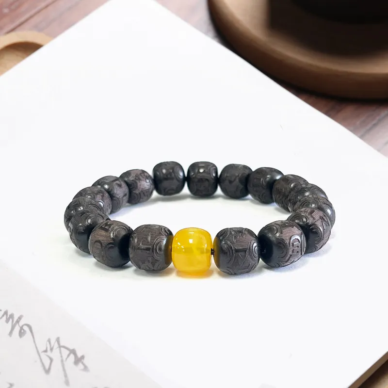 Jinghua Record Ebony Bracelets Unisex-3