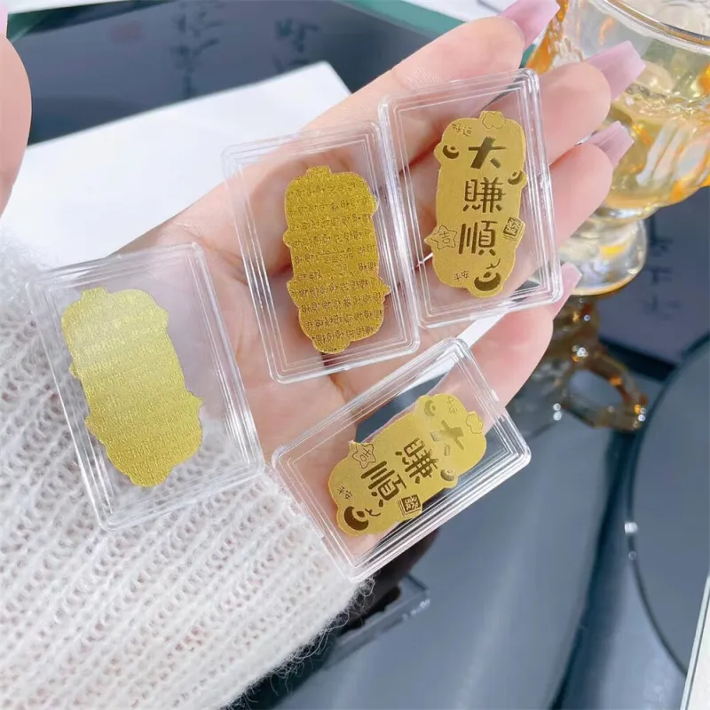 Jinghua Record Gold Pendants Unisex-23