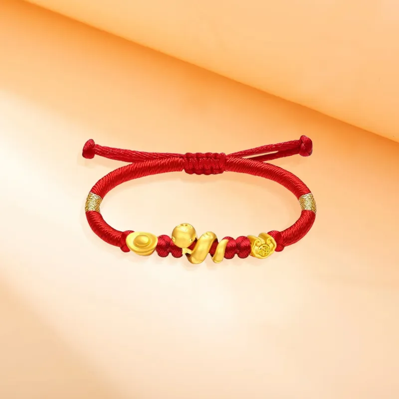 SINO GEM Gold Bracelet Unisex-4