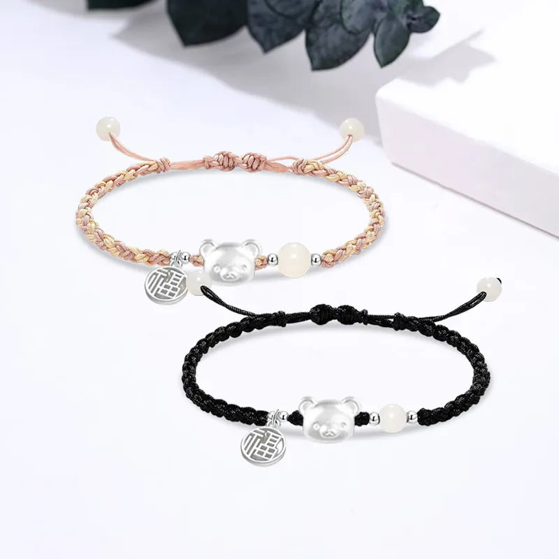 SINO GEM S925 Silver Bracelets Unisex-34