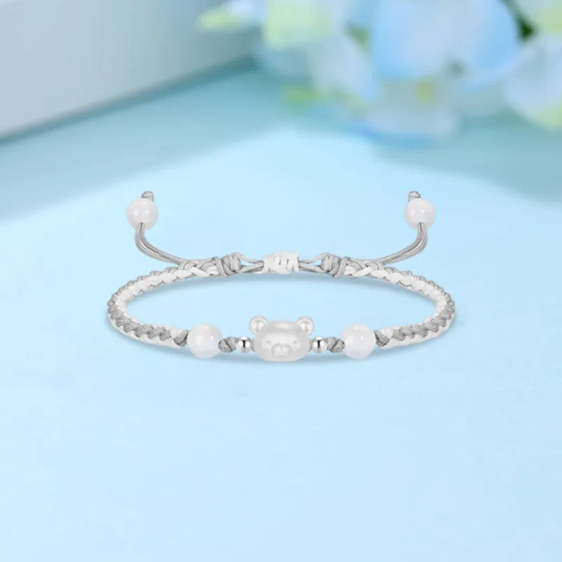 SINO GEM 999 Fine Silver Bracelets Unisex-16