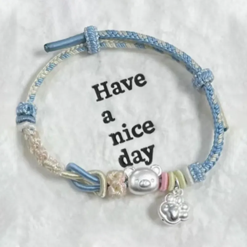 SINO GEM S999 Fine Silver Bracelets Unisex-7