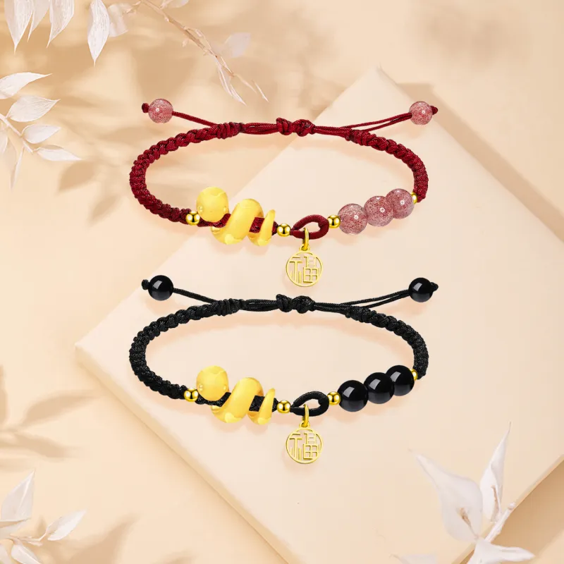 SINO GEM Gold Bracelet Unisex-12