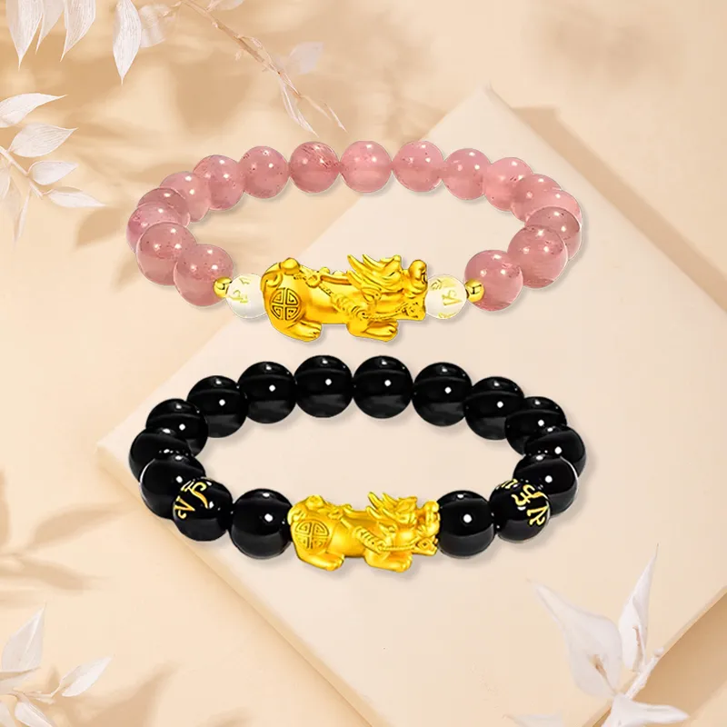SINO GEM Gold Bracelet Unisex-13