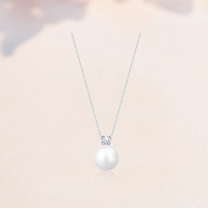 SINO GEM S 999 Fine Silver Necklaces Women's-3
