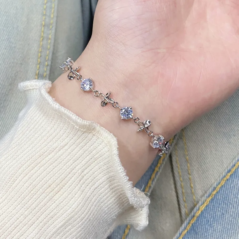 SINO GEM 999 Fine Silver Bracelets Women's-3