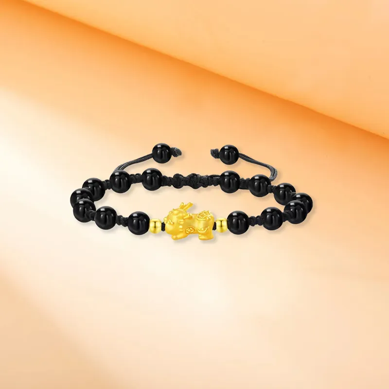 SINO GEM Gold Bracelet Unisex-2