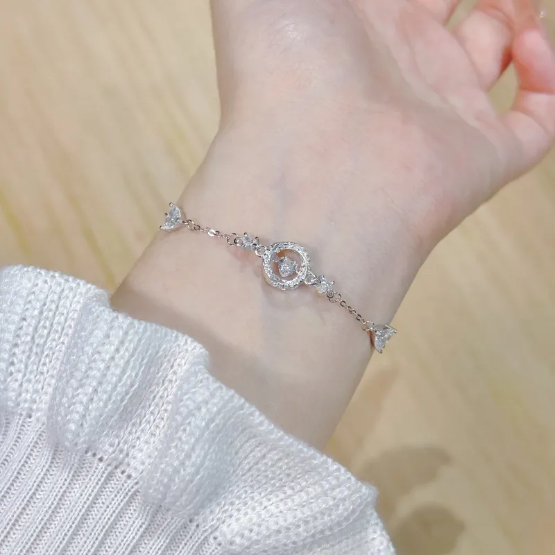 SINO GEM 999 Fine Silver Bracelets Women's-2