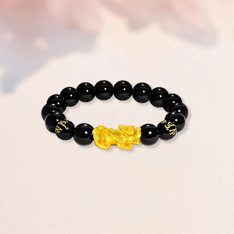 SINO GEM Gold Bracelet Unisex-4