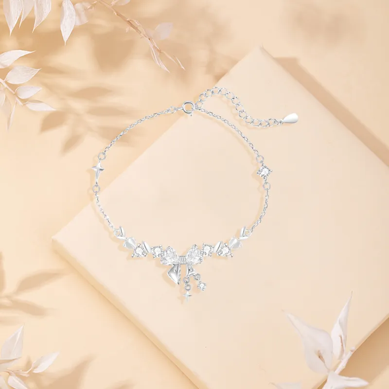 SINO GEM 999 Fine Silver Bracelets Women's-6