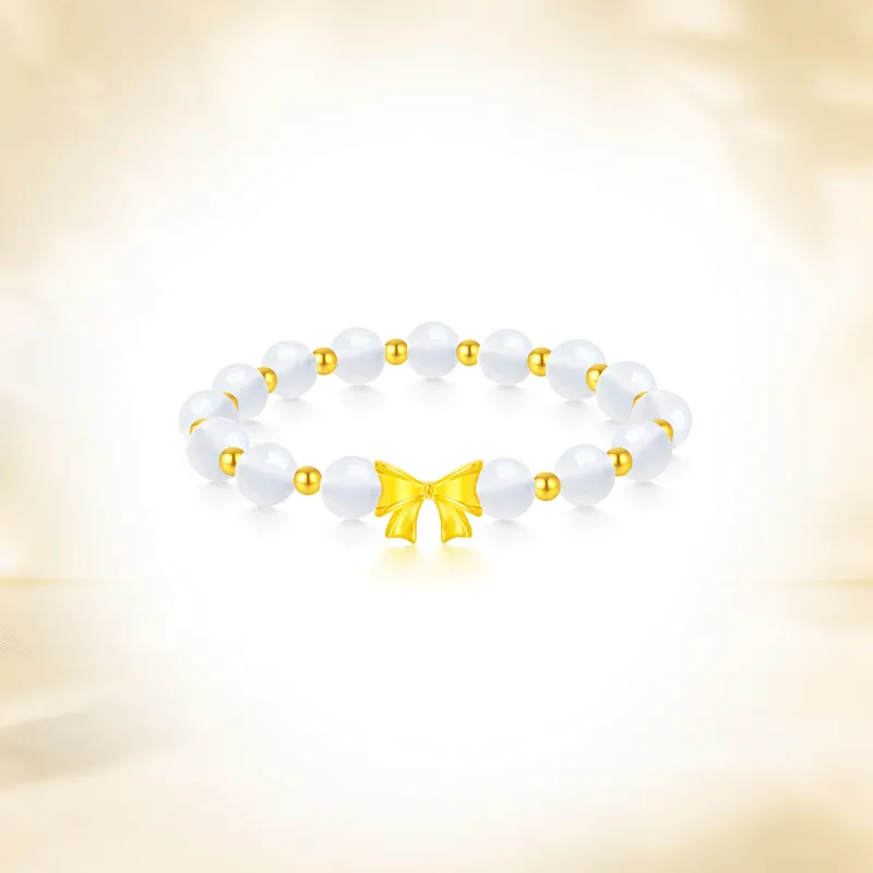 SINO GEM Gold Bracelet Unisex-5
