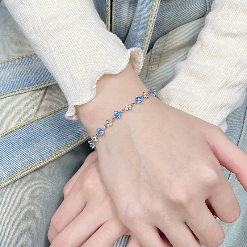 SINO GEM 999 Fine Silver Bracelets Women's-10