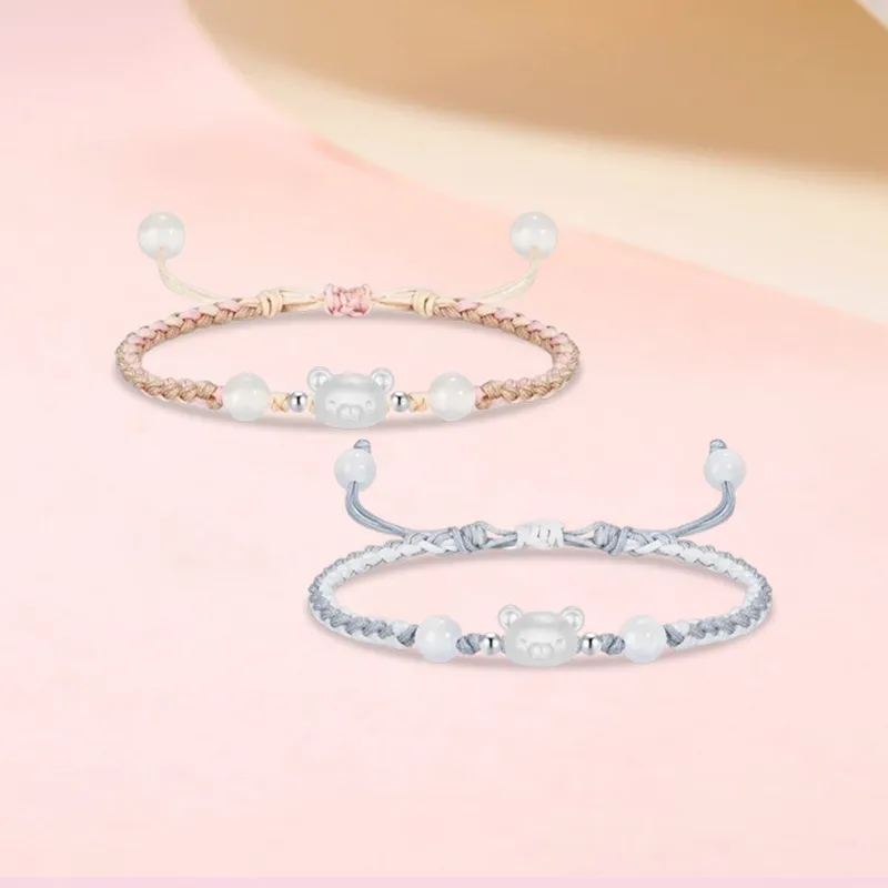 SINO GEM 999 Fine Silver Bracelets Unisex-13