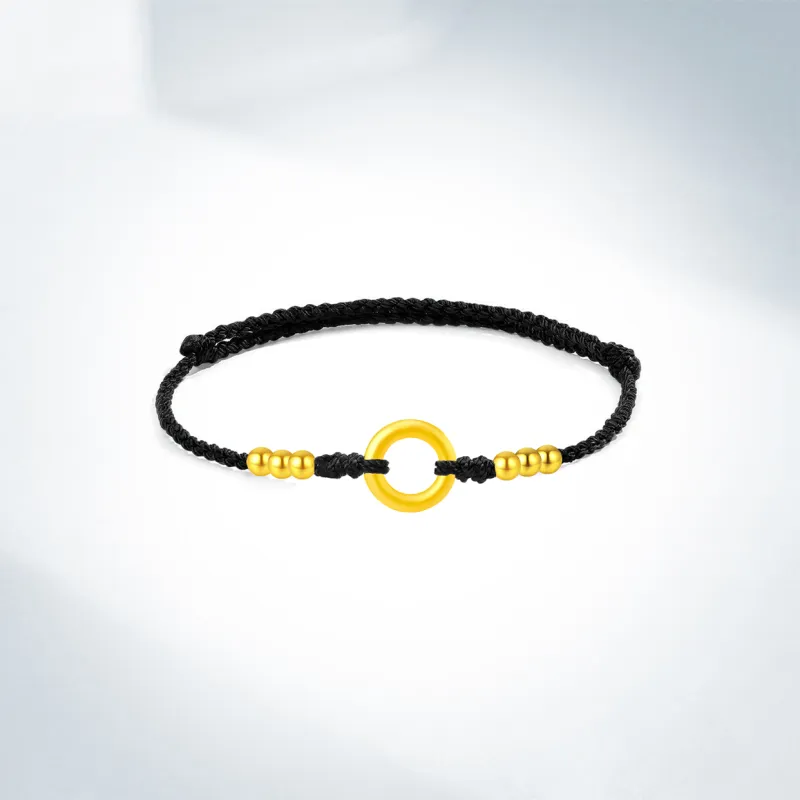 SINO GEM Gold Bracelet Unisex-3