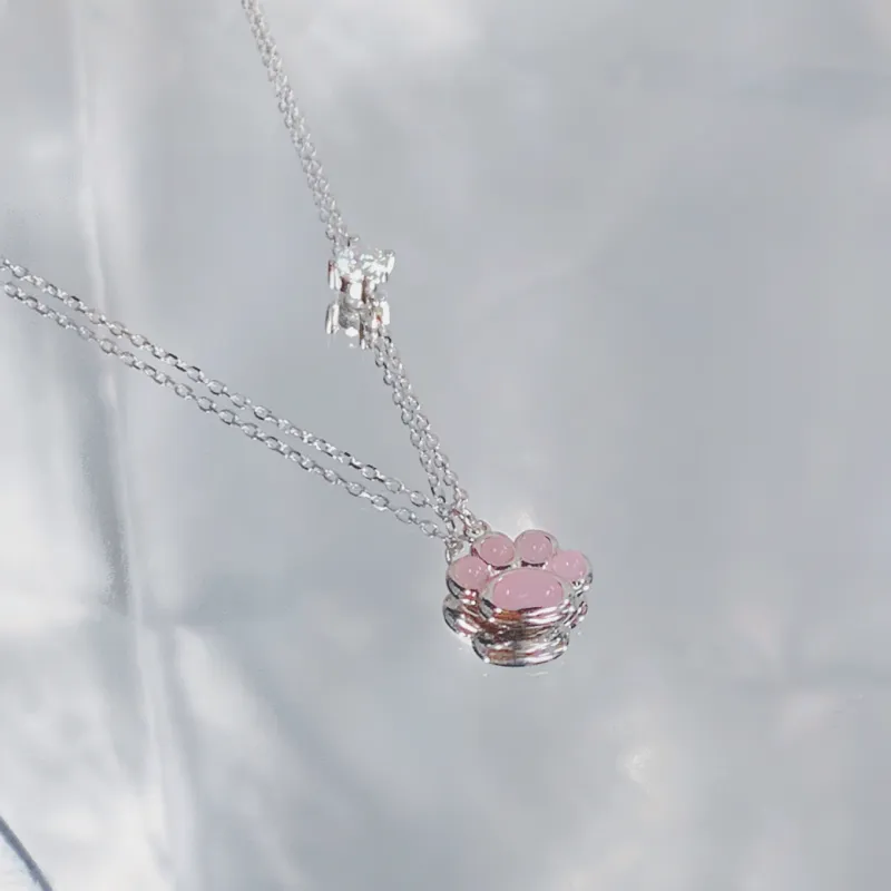 SINO GEM 925 Sterling Silver Necklaces Women's-4