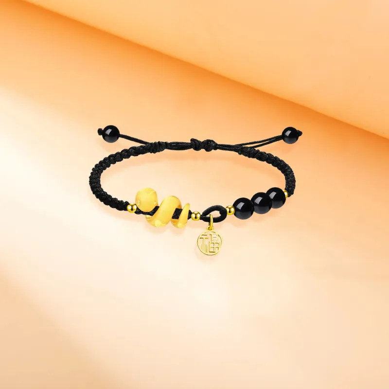 SINO GEM Gold Bracelet Unisex-6