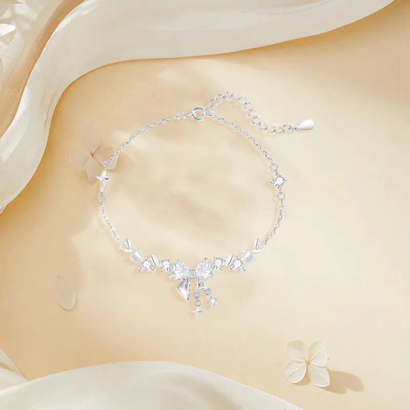 SINO GEM 999 Fine Silver Bracelets Women's-7