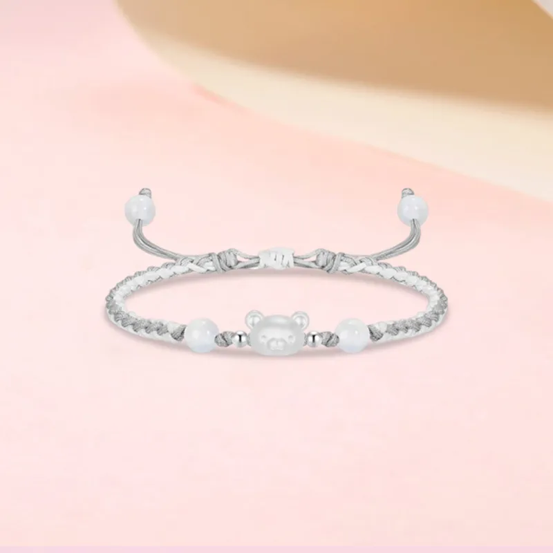 SINO GEM 999 Fine Silver Bracelets Unisex-19