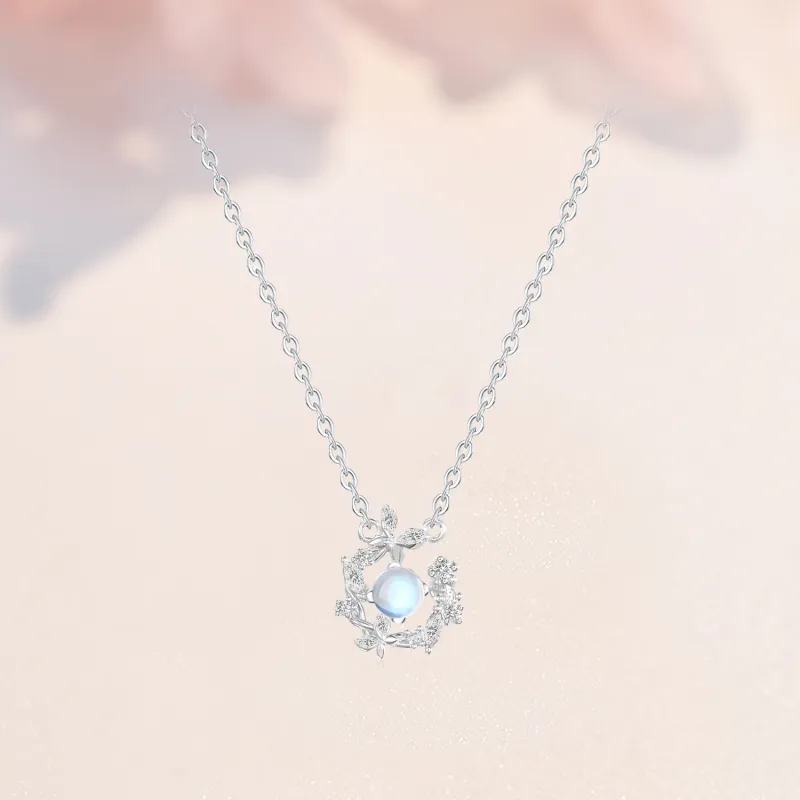 SINO GEM 925 Sterling Silver Necklaces Women's-2