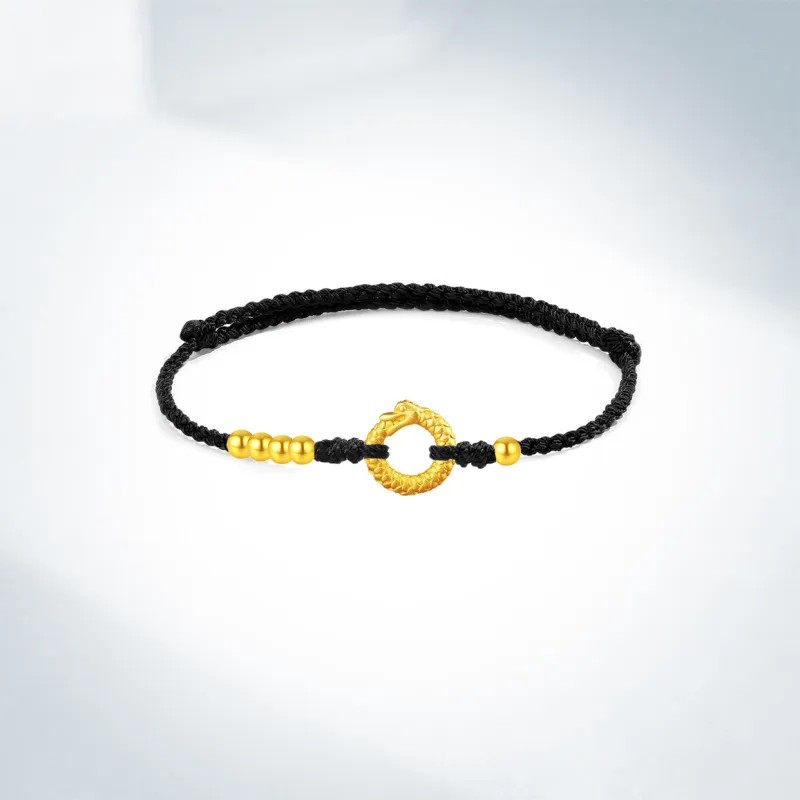 SINO GEM Gold Bracelet Unisex-3