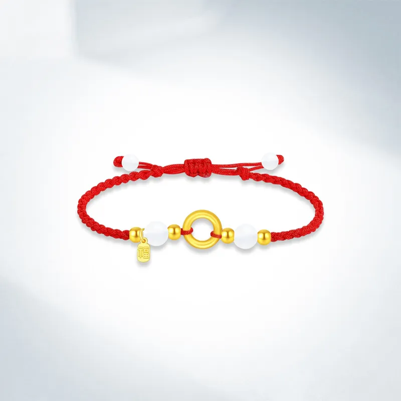 SINO GEM Gold Bracelet Unisex-2