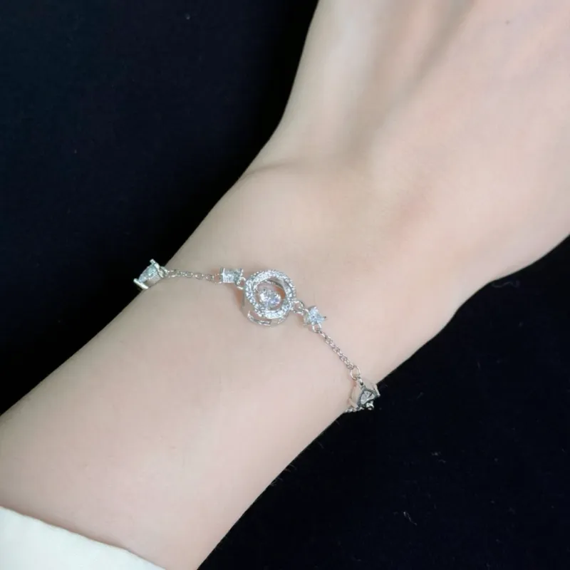 SINO GEM 999 Fine Silver Bracelets Women's-7