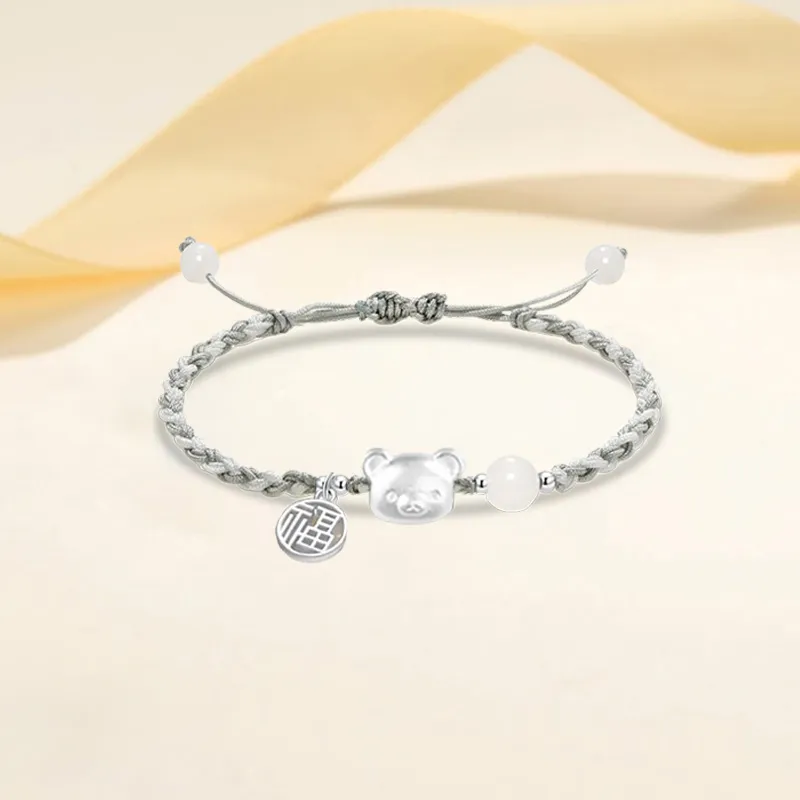 SINO GEM S925 Silver Bracelets Unisex-17