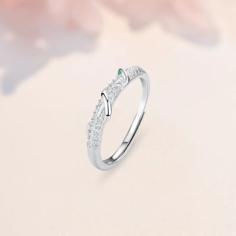 SINO GEM 999 Fine Silver Rings Unisex-2