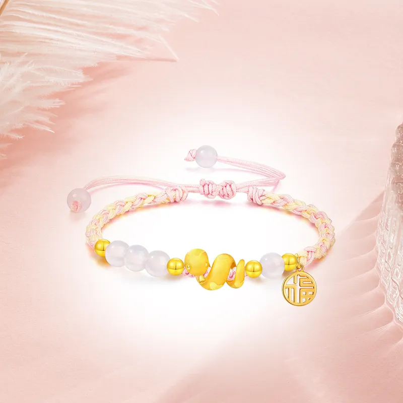 SINO GEM Gold Bracelet Women's-3