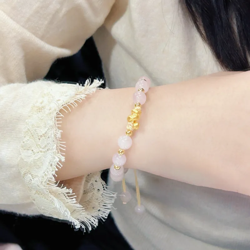 SINO GEM Gold Bracelet Women's-4