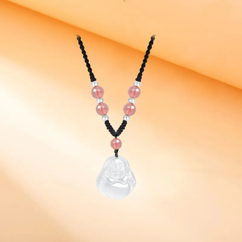 Chinese Jewelry Chalcedony Necklaces Unisex-1