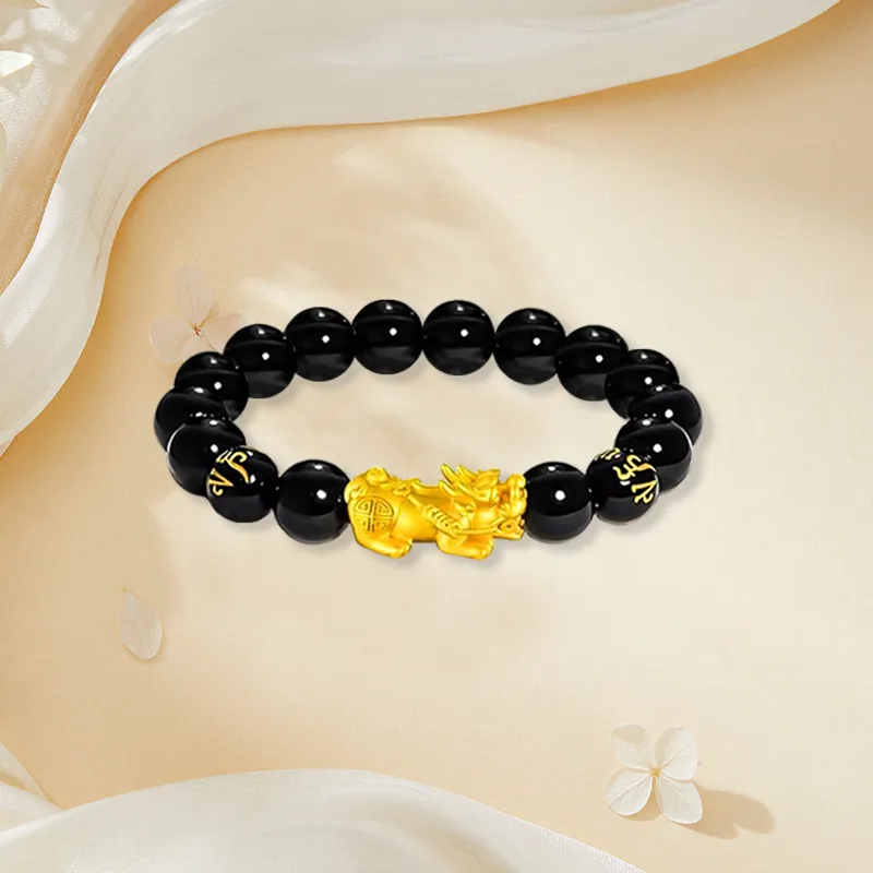 SINO GEM Gold Bracelet Unisex-2
