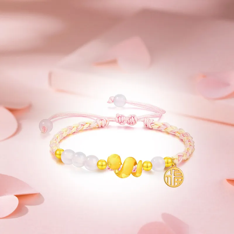 SINO GEM Gold Bracelet Women's-4