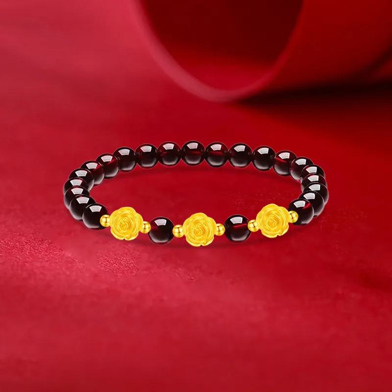 SINO GEM Gold Bracelet Women's-3