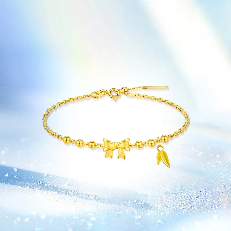 SINO GEM Gold Bracelet Women's-2