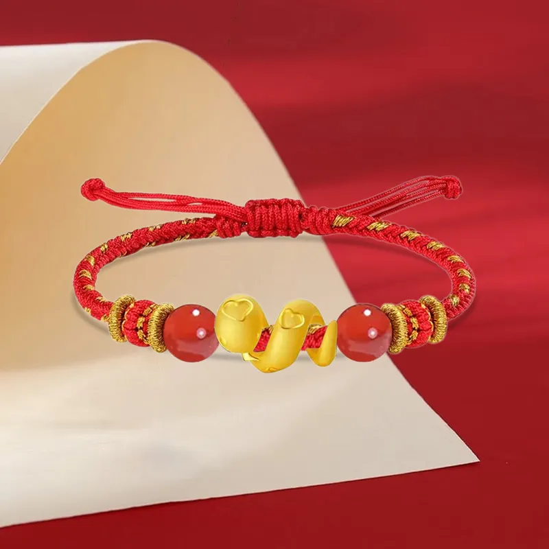 SINO GEM Gold Bracelet Unisex-3
