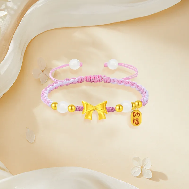 SINO GEM Gold Bracelet Unisex-4