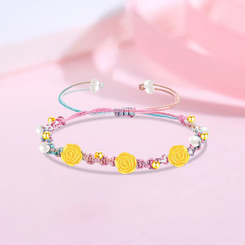 SINO GEM Gold Bracelet Women's-3