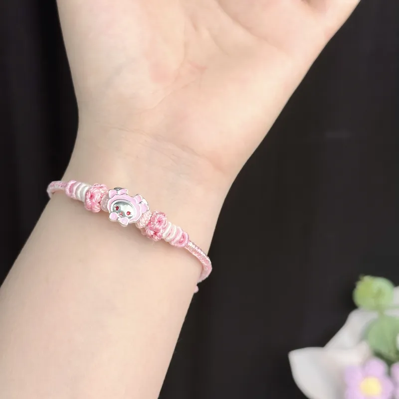 SINO GEM S999 Fine Silver Bracelets Unisex-1