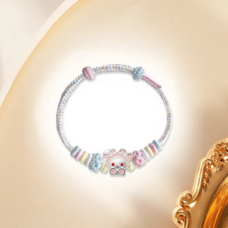 SINO GEM S999 Fine Silver Bracelets Unisex-22