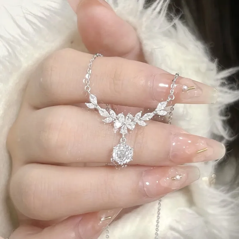 SINO GEM 999 Fine Silver Necklaces Women's-1