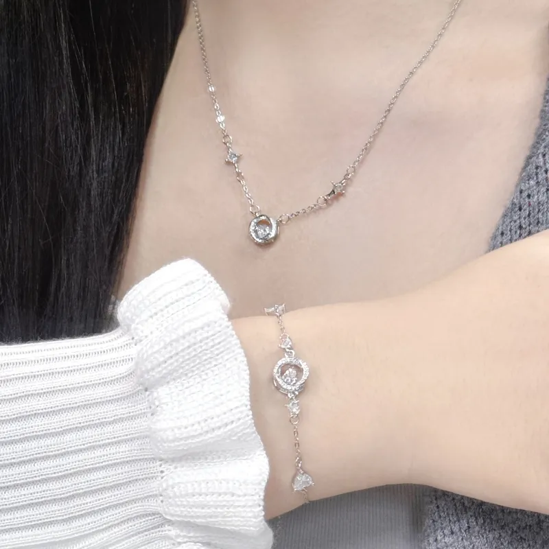 SINO GEM 999 Fine Silver Bracelets Women's-15