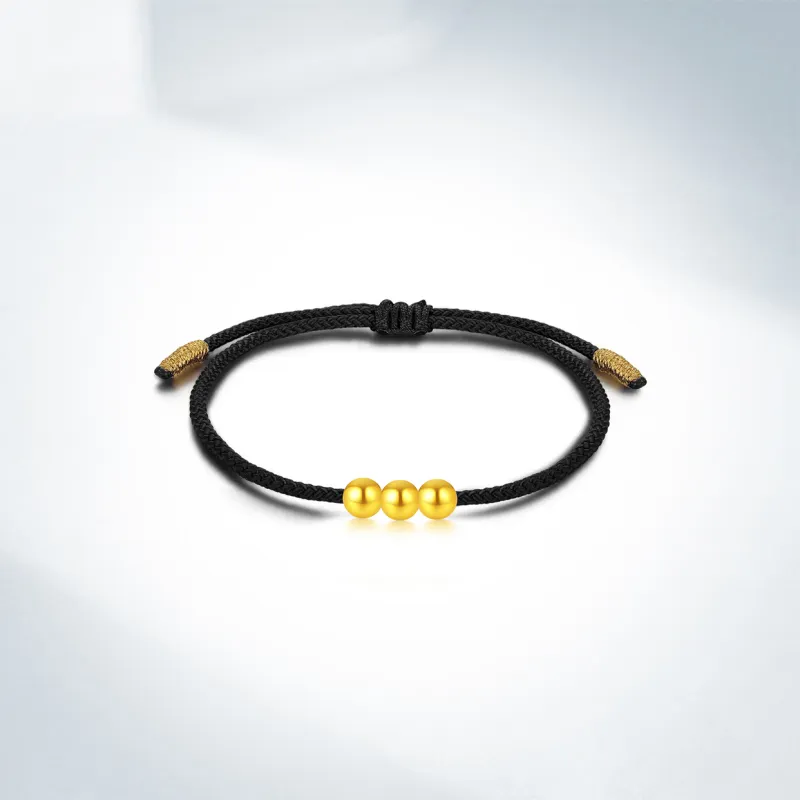 SINO GEM Gold Bracelet Unisex-3