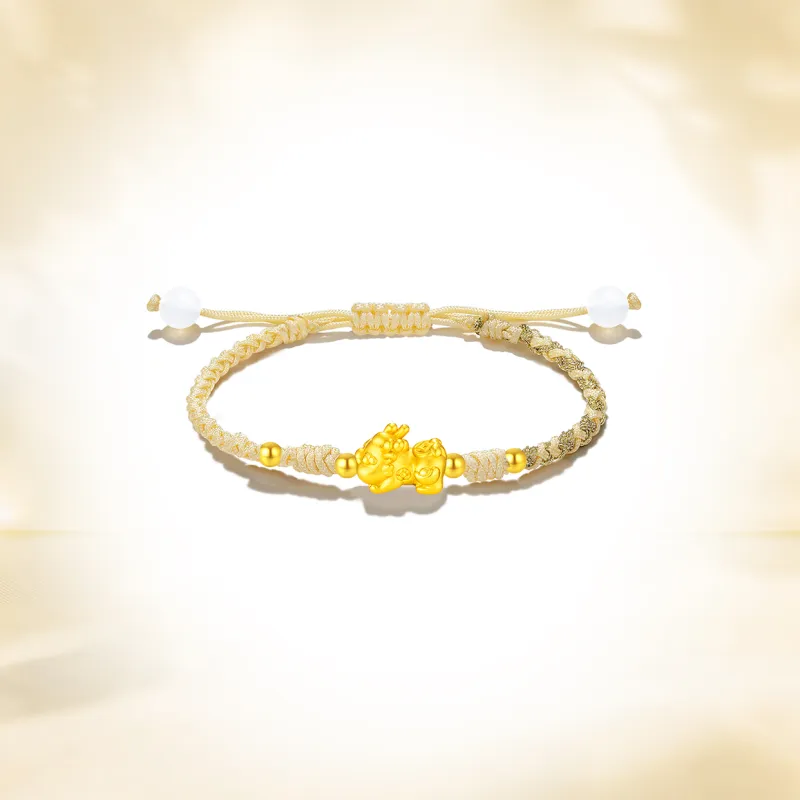 SINO GEM Gold Bracelet Unisex-1