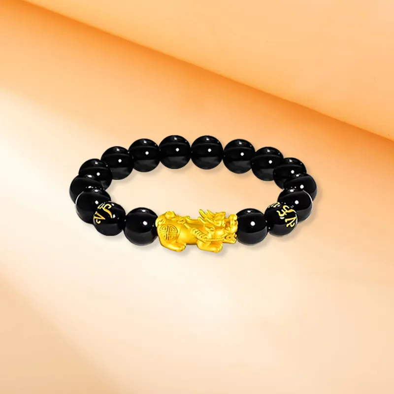 SINO GEM Gold Bracelet Unisex-3